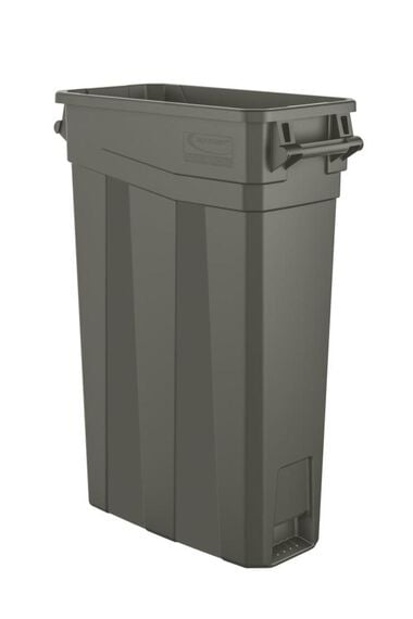 Suncast Plastic Slim Trash Can with Handles - 23 Gallon, large image number 0