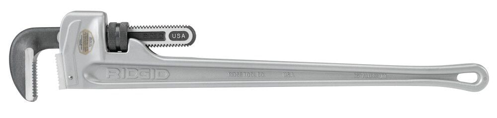 Ridgid 10 Inch Aluminum Straight Pipe Wrench, large image number 8