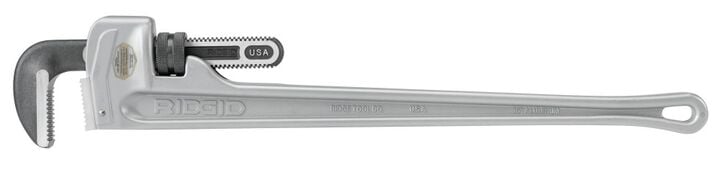 Ridgid 10 Inch Aluminum Straight Pipe Wrench, large image number 7