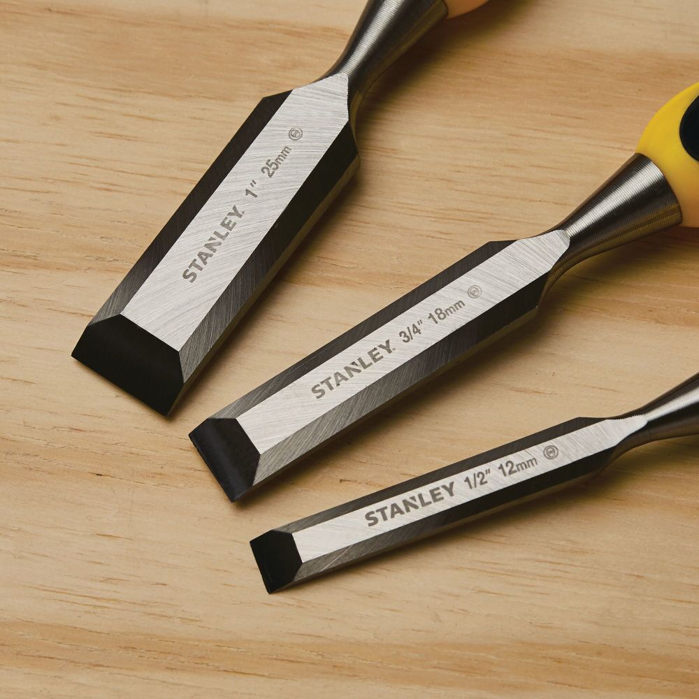 Stanley 3 Piece Chisel Set, large image number 4