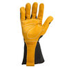 DEWALT Welding Gloves Large Black/Yellow Premium Leather MIG/TIG, small