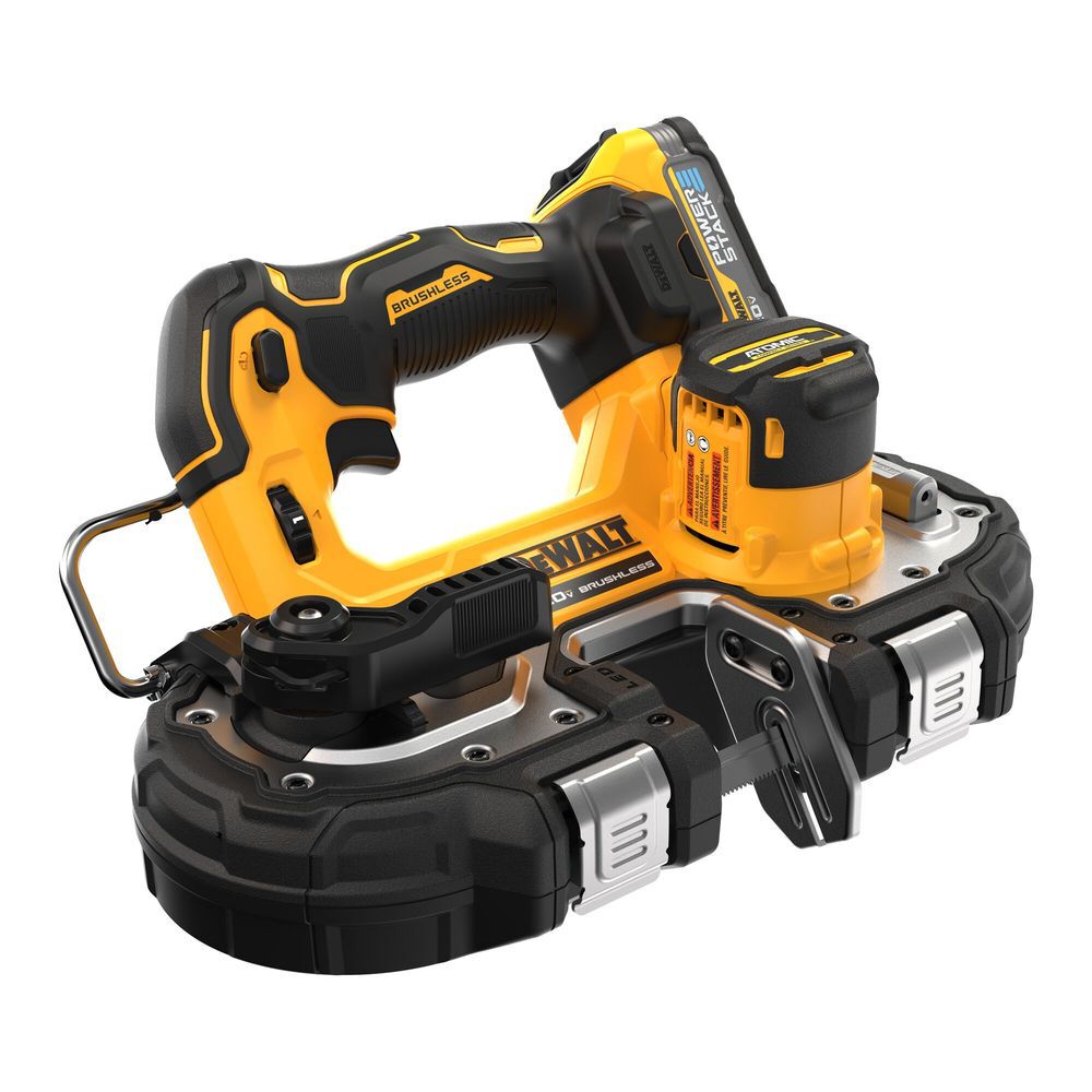 DEWALT ATOMIC 20V MAX Compact Bandsaw 1 3/4in with POWERSTACK Battery Kit, large image number 9