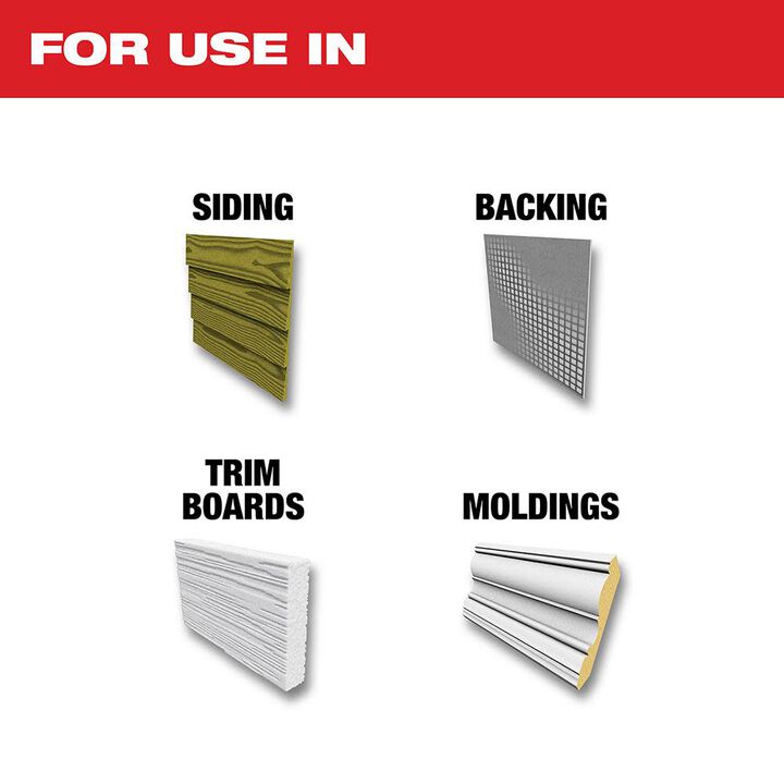 Milwaukee 7 1/4 Inch Pack of 10 PCD Fiber Cement Circular Saw Blades, large image number 1