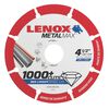 Lenox MetalMax 4 1/2 Inch Segmented Rim Diamond Cutting Wheel for Metal, small image number 1