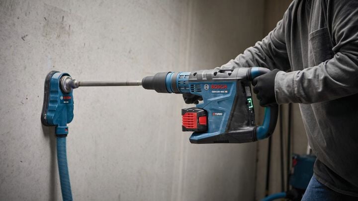 Bosch 18V Hitman Rotary Hammer SDS Max 1 5/8in PROFACTOR Kit, large image number 16