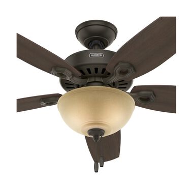 Hunter Fan Builder Deluxe Ceiling Fan 52in Bronze Brazilian Cherry, large image number 6