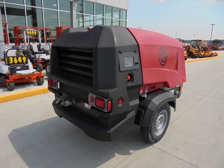 Chicago Pneumatic CPS250-150 150 PSI Kubota Diesel Towable Air Compressor - Used 2022, large image number 1