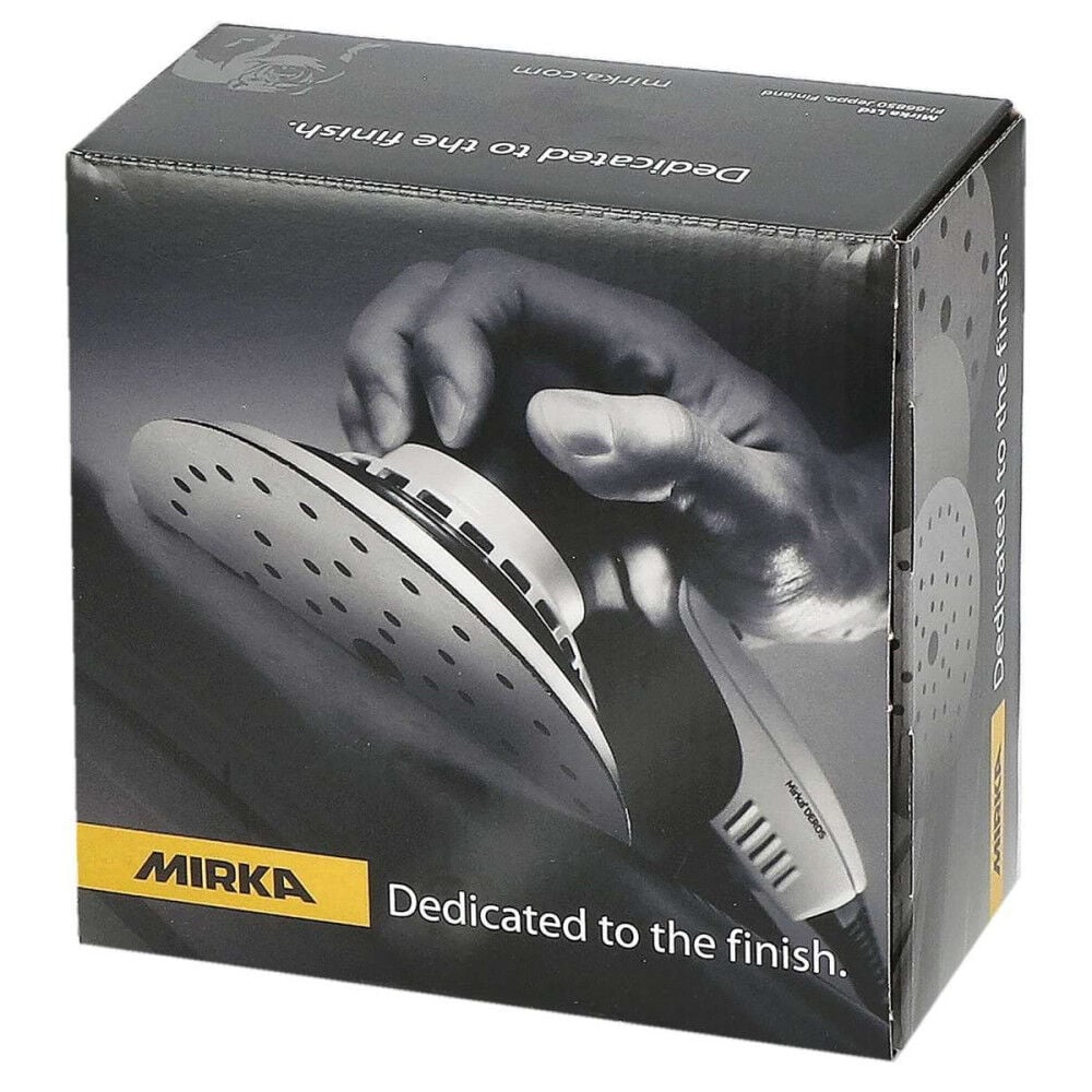 Mirka 5 in Gold Aluminum Grit 220 17 Hole Grip Vacuum Sanding Disc 23