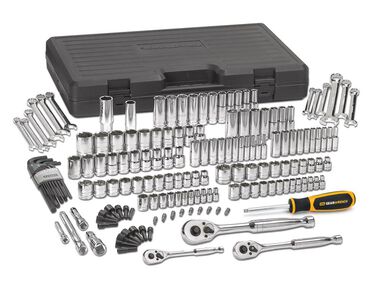 GEARWRENCH SAE/Metric Mechanics Tool Set 165pc