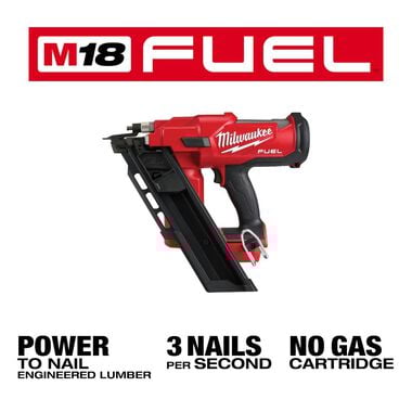 Milwaukee M18 FUEL 30 Degree Framing Nailer Reconditioned (Bare Tool), large image number 4