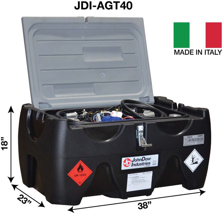 Johndow 40 Gallon Low-Profile Auxiliary Gas Carry Tank, large image number 5