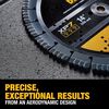 DEWALT XP7 Reinforced Concrete 16 Inch Segmented Rim Diamond Blade for Fast and Smooth Cuts in General Purpose Concrete, small image number 4