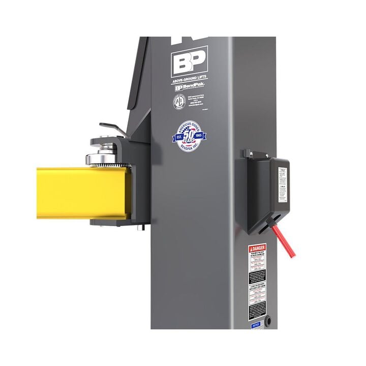 Bendpak 12APX-192 12000 Lbs High-Rise Clearfloor Two-Post Car Lift W/Pads, large image number 3