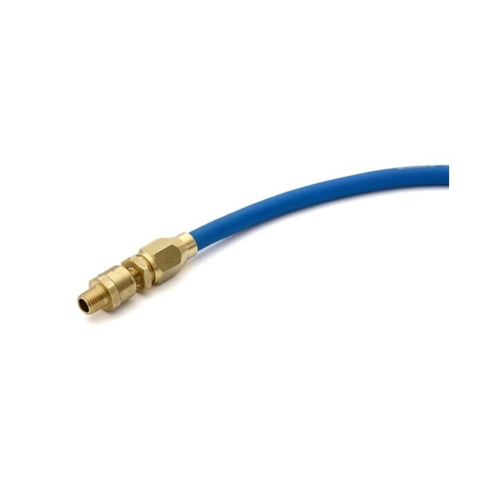 BluBird Fast Fix 3/8 Inch Air Hose Assembly Repair Fitting with 1/4 Inch Swivel, large image number 3