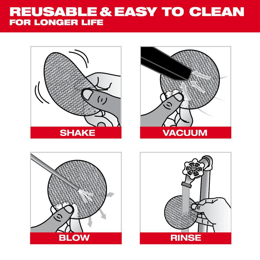 Milwaukee 3 Inch Assorted 80, 120, 180 Grit Mesh Sanding Discs with POWERGRID Tear Resistant Mesh  36 Pack + 3 Pad Savers, large image number 9