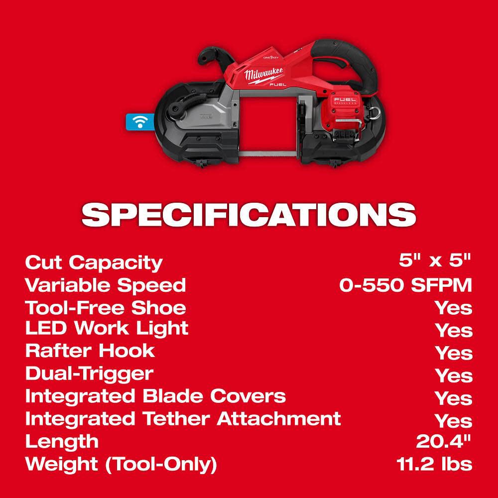 Milwaukee M18 Fuel Deep Cut Dual Trigger Band Saw With One Key Bare Tool 2929s 20 Sansujyuku sansujyuku.com