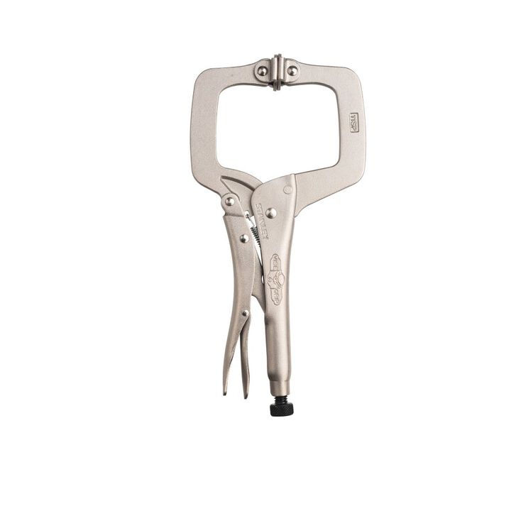Stanley 11 Inch Swivel Tip C-Clamp Locking Pliers