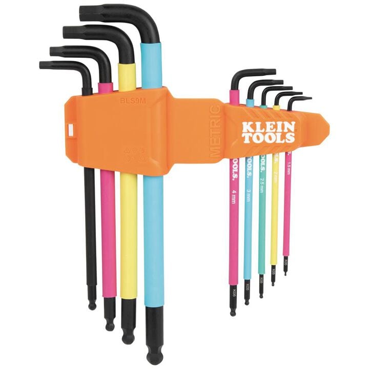 Klein Tools Metric Hex Key Set, 9 Piece, large image number 7