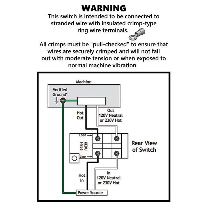 Big Horn 35A 3-Phase On-Off Panic Stop Switch, large image number 8