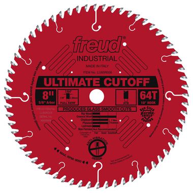 Freud 8in Ultimate Cut-Off Blade with Perma-SHIELD Coating, large image number 0