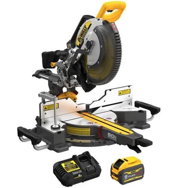 DEWALT 60V 12in Sliding Miter Saw Kit, large image number 1