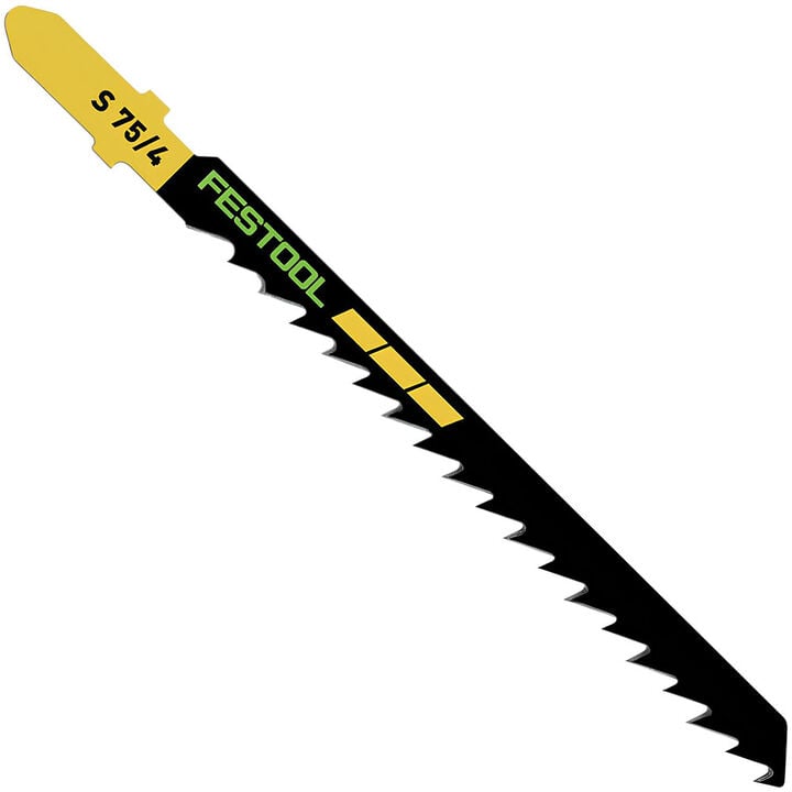 Festool Clean-Cut Jigsaw Blades S75/4 3 Inch 6 TPI - Pack of 25