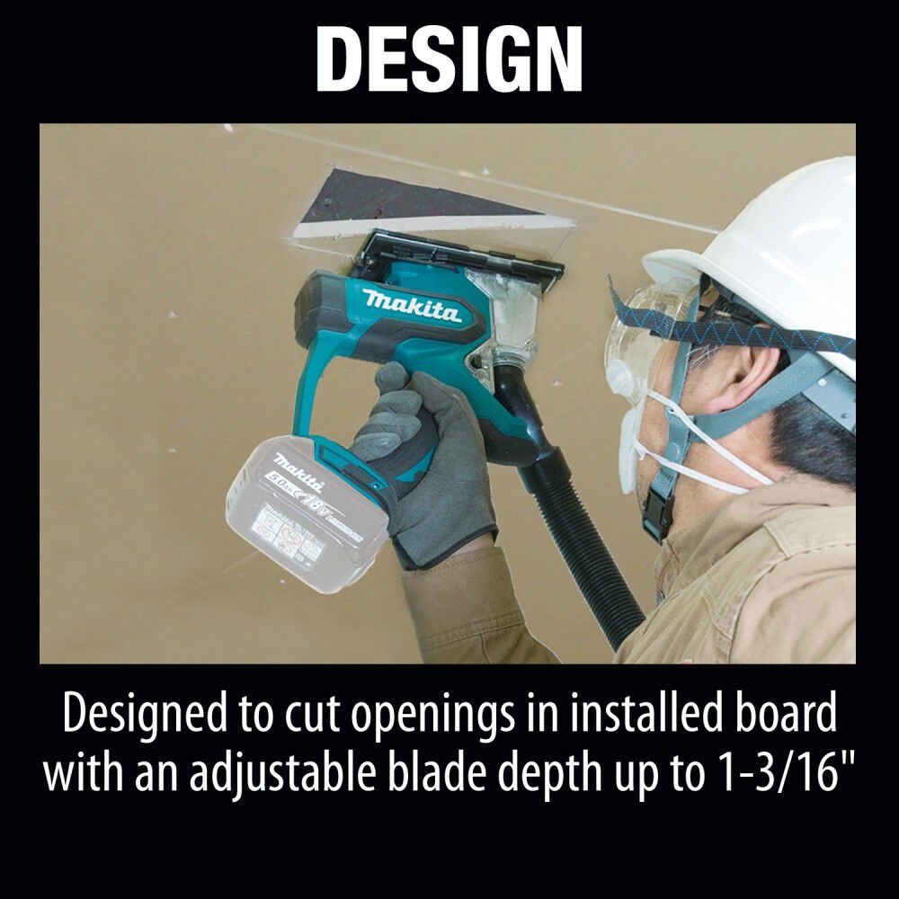 Makita 18V LXT Cut-Out Saw (Bare Tool) HCS Cut-Out Saw Blade-10 Pack Bundle, large image number 5