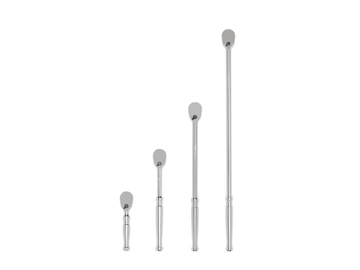 Tekton 3/8 Inch Non-QR Ratchet Set, 4-1/2, 8, 12, 18 Inch, 4 Pieces, large image number 0