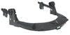 MSA Safety Works V-Gard HDPE Frame for MSA Slotted Caps, witho Debris Control, Black, small image number 1