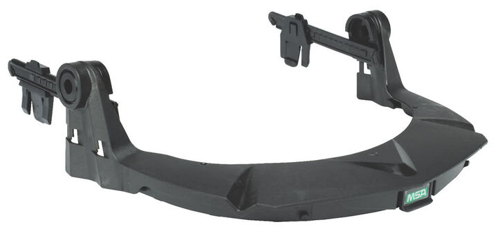 MSA Safety Works V-Gard HDPE Frame for MSA Slotted Caps, witho Debris Control, Black