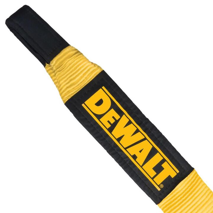 DEWALT 40,000 Lbs 4In x 30ft Heavy Duty Looped End Recovery Strap, large image number 3
