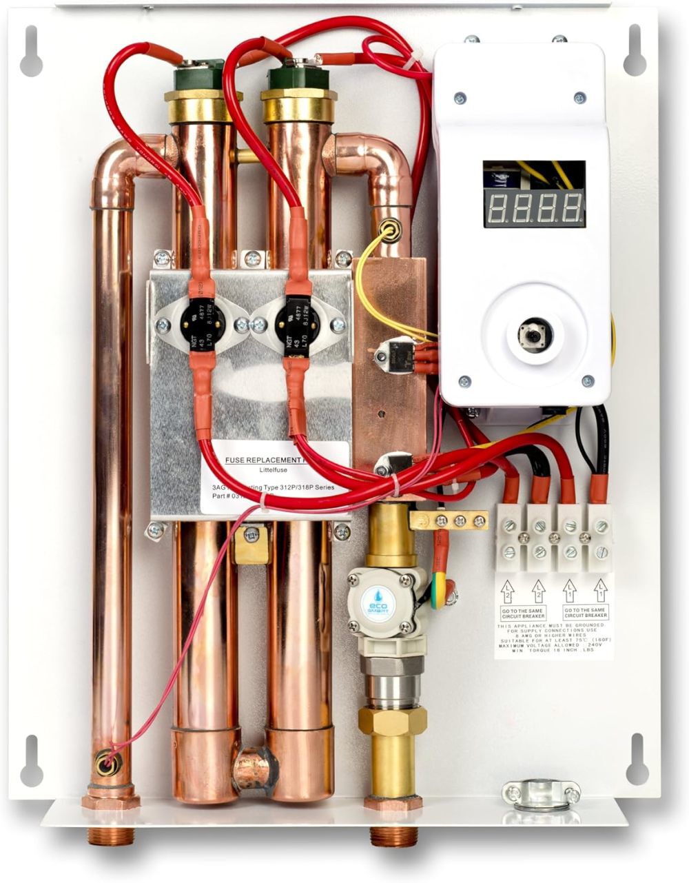 EcoSmart 18kW 240V Tankless Electric Water Heater, large image number 9