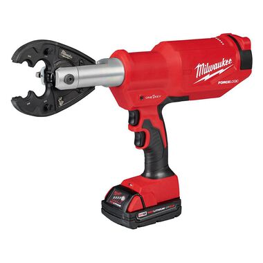 Milwaukee M18 FORCE LOGIC 6T Pistol Utility Crimper with BG-D3 Jaw, large image number 2