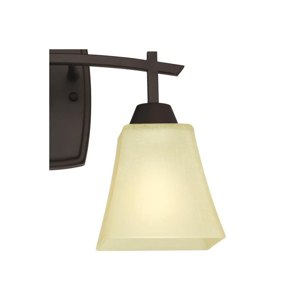 Westinghouse 60W Midori Two Light Indoor Wall Light Fixture, large image number 3