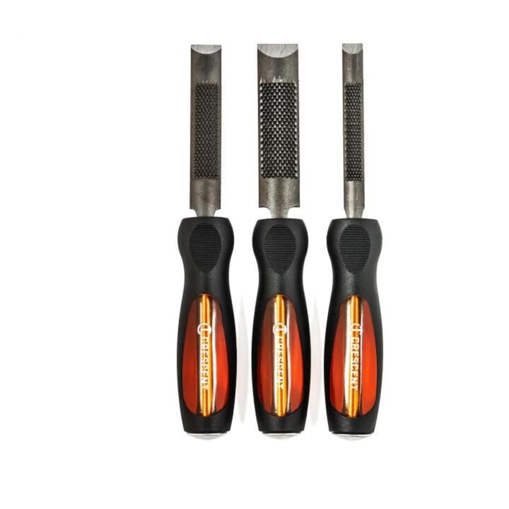 Crescent Nicholson 4-in-1 Combination Chisel and Wood Rasp Set, 3 Pieces, large image number 1