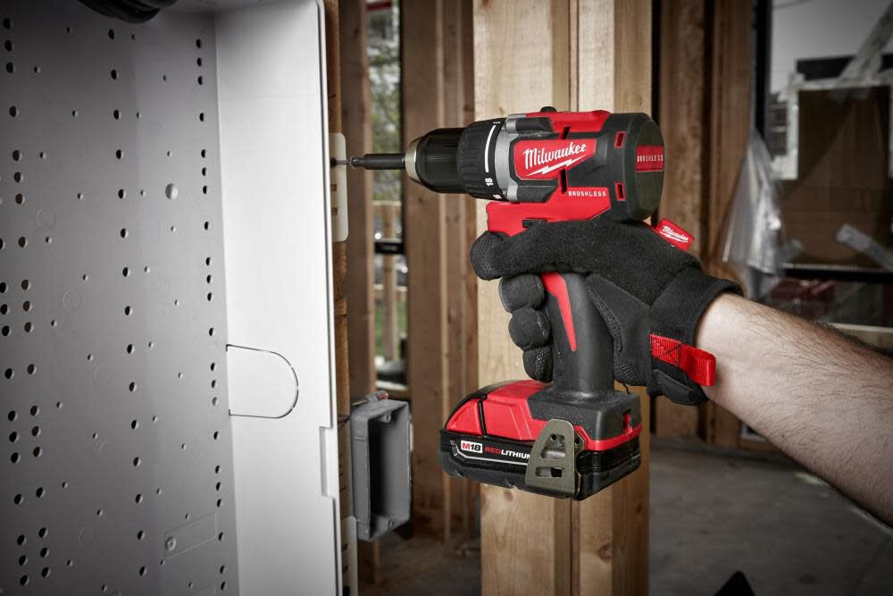Milwaukee M18 Compact Brushless Drill Driver Impact Driver Combo Kit 2892 22ct Simolary simolary.com 18