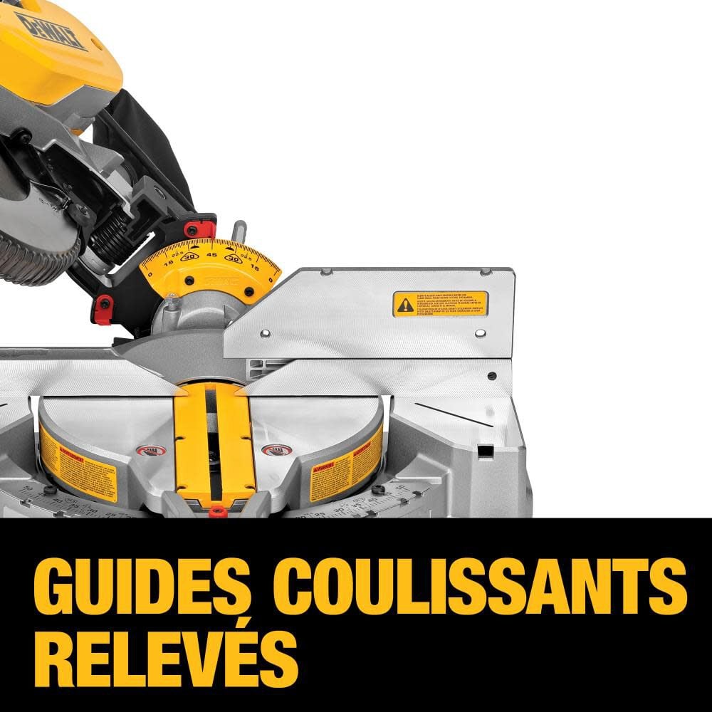DEWALT 12in 15 Amp Dual Bevel Compound Miter Saw, large image number 10