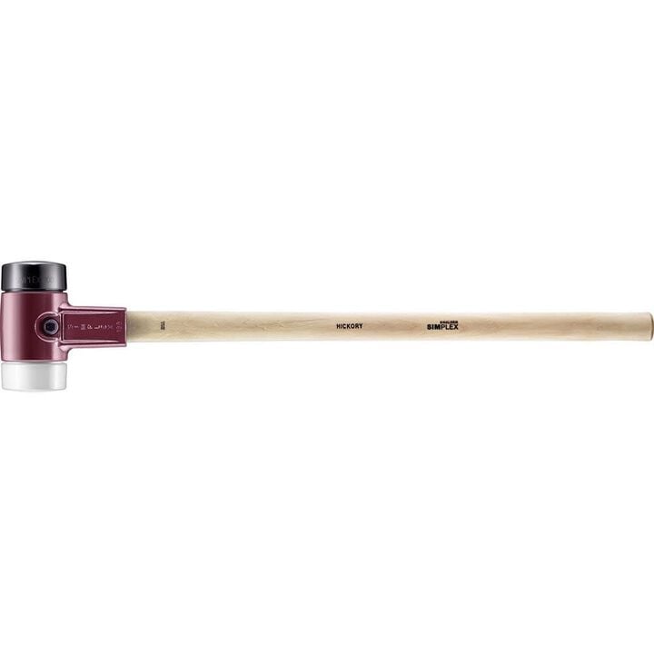 Halder Inc Rubber/Superplastic Head Simplex Sledge Hammer with Hickory Handle