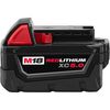Milwaukee M18 FORCE LOGIC 6T Latched Linear Utility Crimper & M18 REDLITHIUM XC 18V 5Ah Battery Pack Bundle, small image number 2