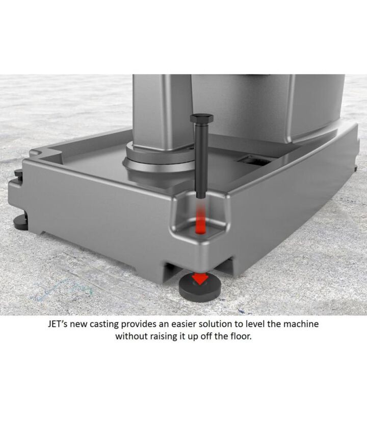 JET JTM-1050EVS2/230 Vertical Milling Machine, large image number 1