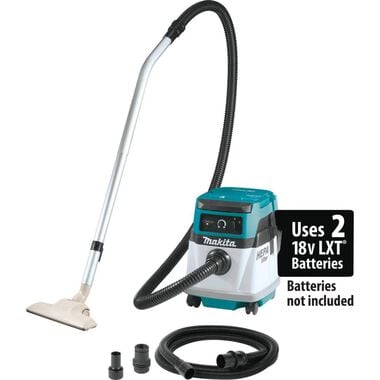 Makita 18V X2 LXT 36V /Corded 4 Gallon HEPA Dry Dust Extractor/Vacuum (Bare Tool), large image number 0