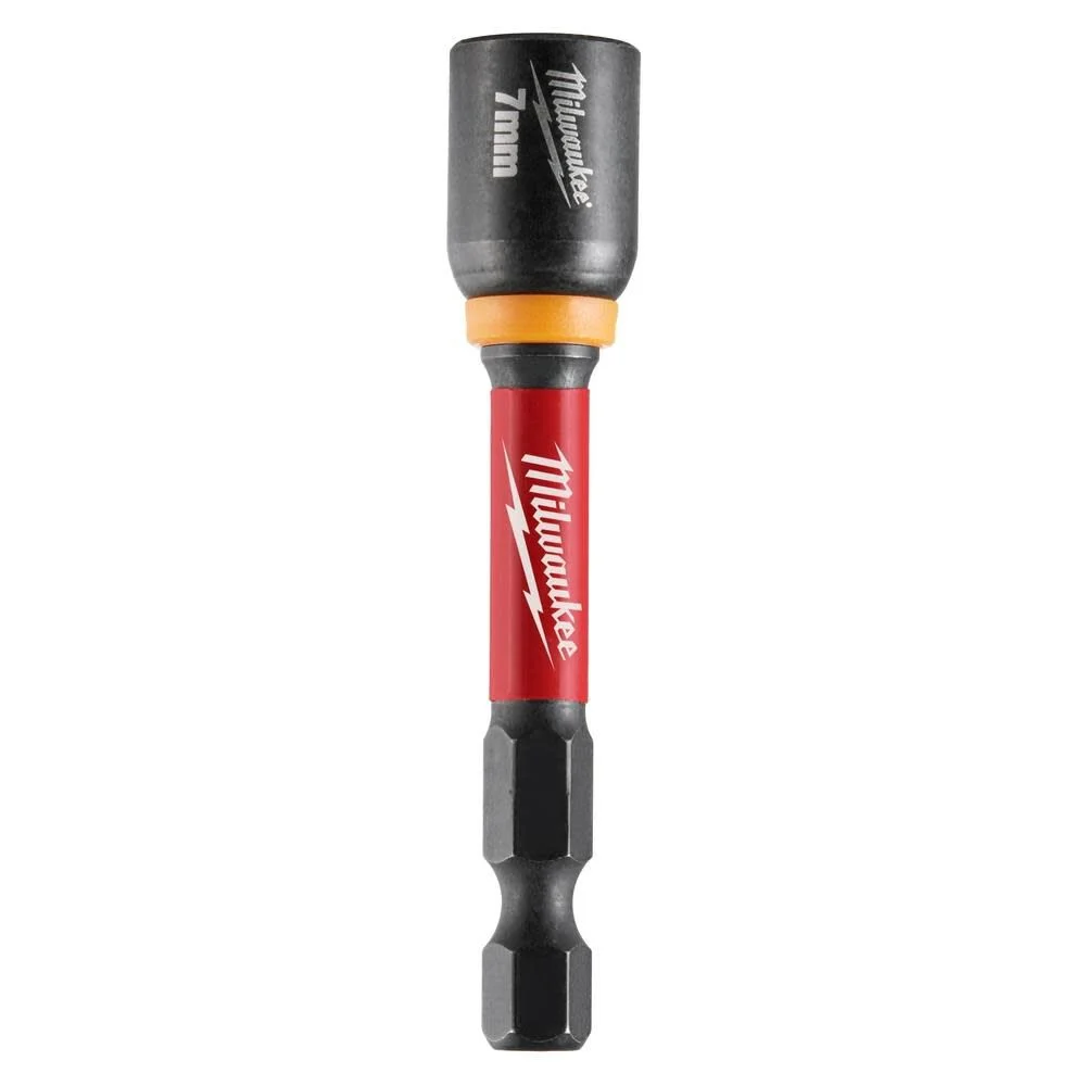 Milwaukee SHOCKWAVE Impact Duty 7MM x 2 9/16inch Magnetic Nut Driver 10pk, large image number 1