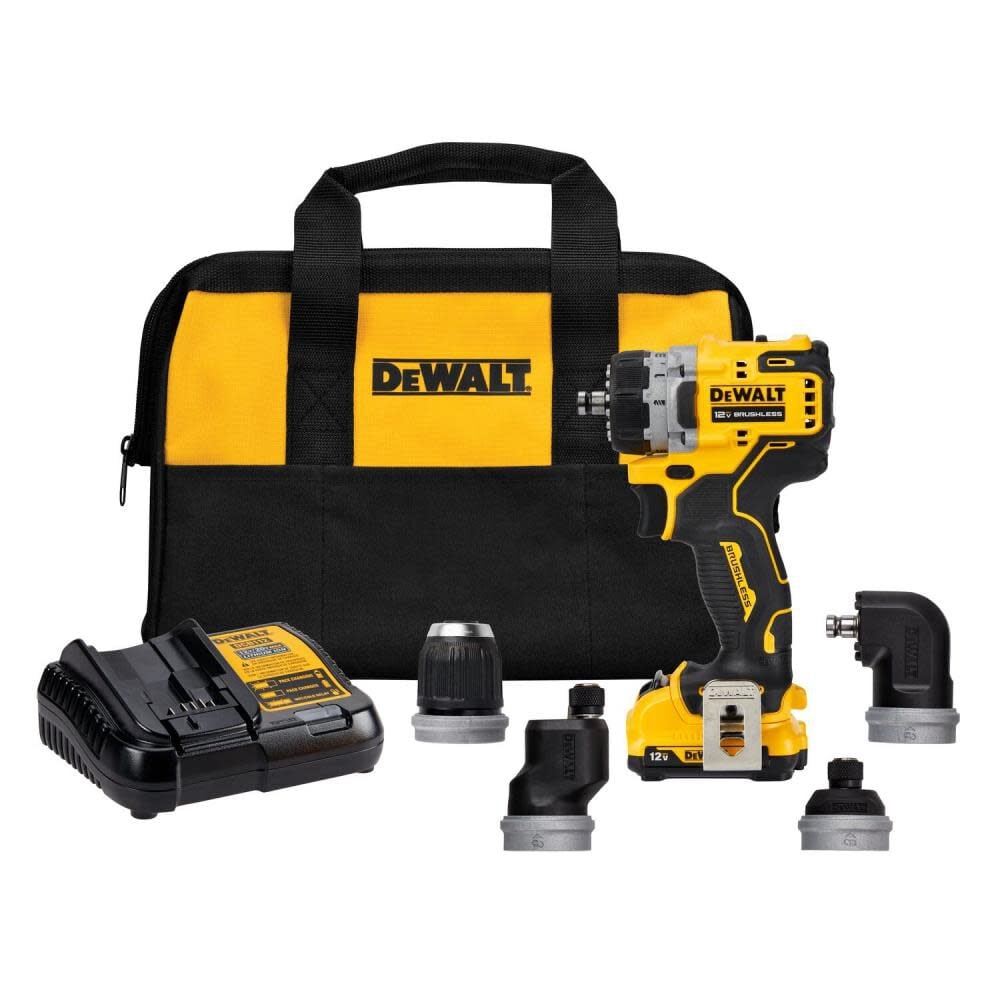 Dewalt xtreme 12v max shop impact kit dcf