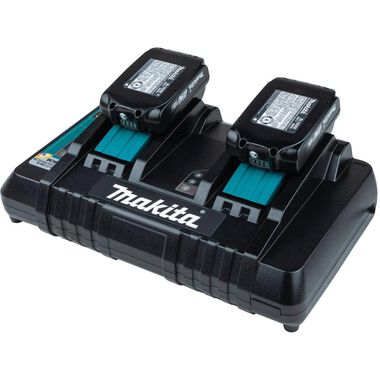 Makita 18V Lithium Ion Dual Port Charger, large image number 2