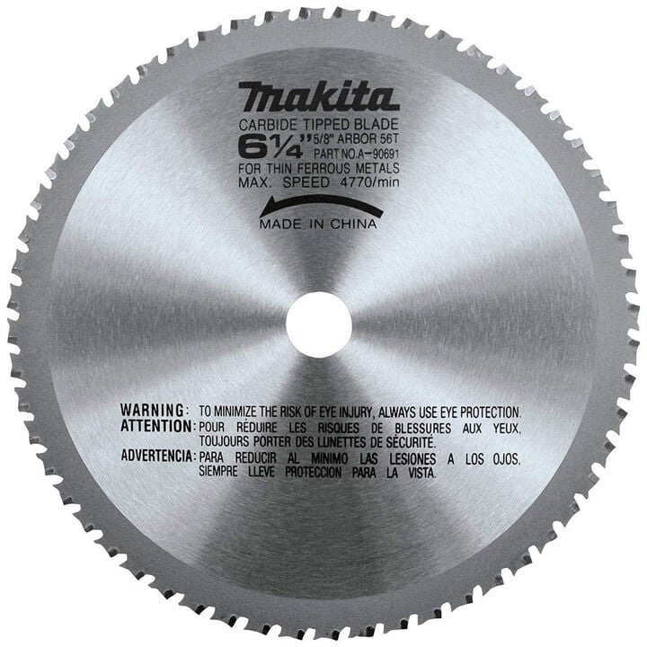 Makita 6-1/4 In. Saw Blade 56T, large image number 0