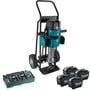 Makita 80V max (40V max X2) XGT Brushless 70 lb. 1-1/8 Inch Hex AVT Breaker Hammer 8 Ah Kit, AWS Capable with 4 Batteries