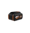 Worx PowerShare Pro 20V 4Ah Lithium Ion Power Tool Battery Pack with Fuel Indicator, small image number 2