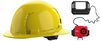 Milwaukee BOLT Yellow Full Brim Vented Hard Hat with 4pt Ratcheting Suspension Type 1 Class C & Cooling Fan Bundle, small image number 1