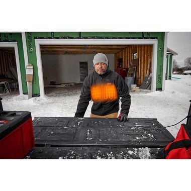 Milwaukee M12 Heated TOUGHSHELL Jacket Kit, Large, Black (Reconditioned), large image number 8