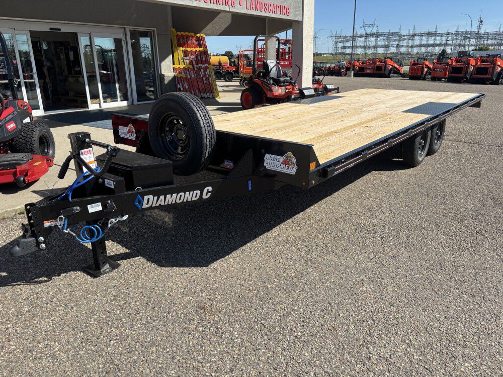 Diamond C GDD 22 Ft x 8-1/2 Ft Deck-Over Equipment Trailer, large image number 2
